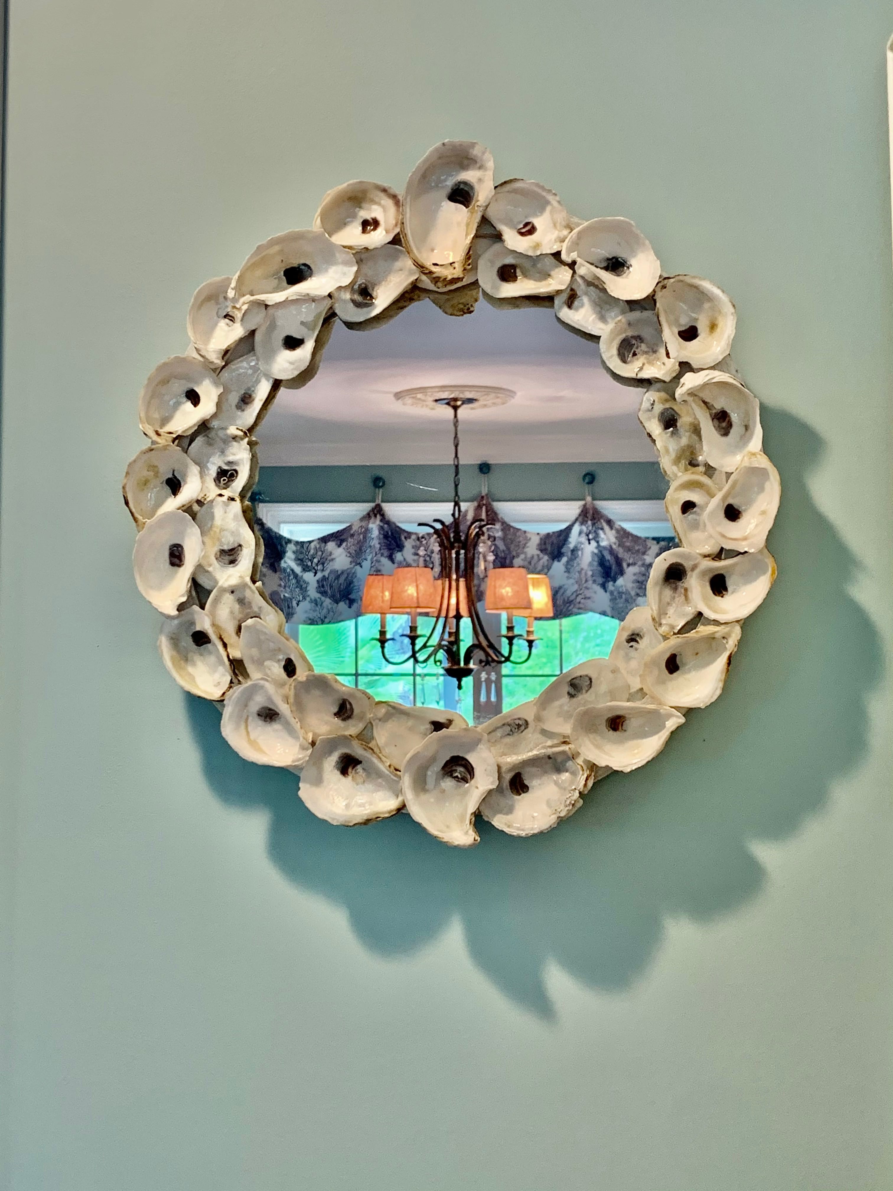 How To Make A Beautiful Oyster Shell Mirror