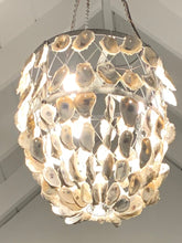 Load image into Gallery viewer, Rustic Oyster Shell Chandelier
